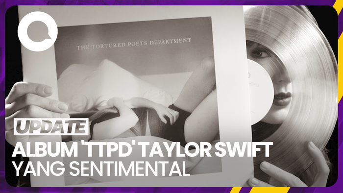 Taylor Swift Lepaskan Belenggu Kesedihan Lewat The Tortured Poets Department
