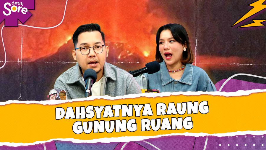 Dahsyatnya Raung Gunung Ruang