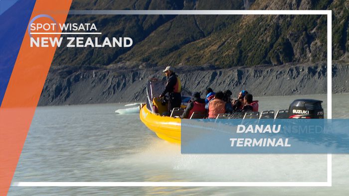 Danau Terminal, Danau Eksotis yang Terbentuk dari Lelehan Bongkahan Es, New Zealand