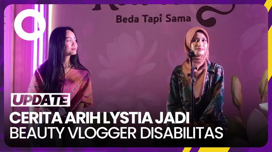 Kisah Inspiratif Arih Lystia Jadi Beauty Vlogger Disabilitas