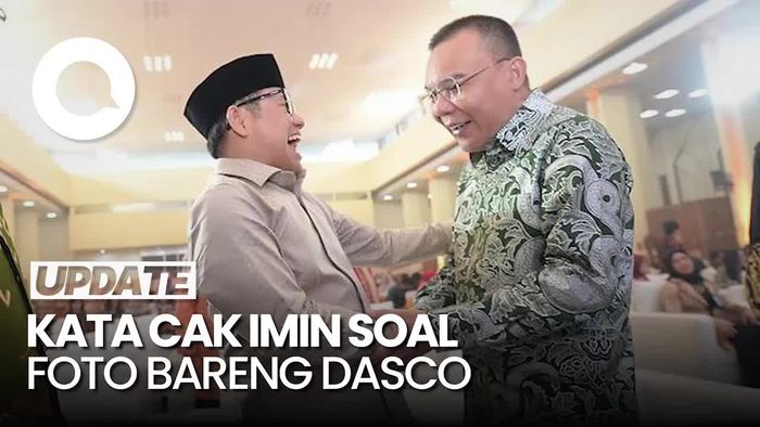 Cak Imin soal Foto Semringah Bareng Dasco: Tak Ada Makna Lain