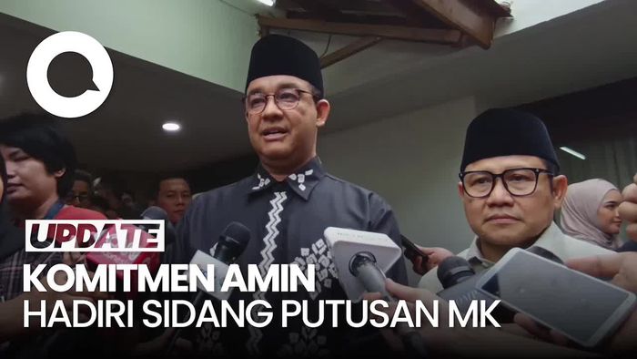 Anies-Cak Imin Bakal Hadir Langsung di Sidang Putusan MK