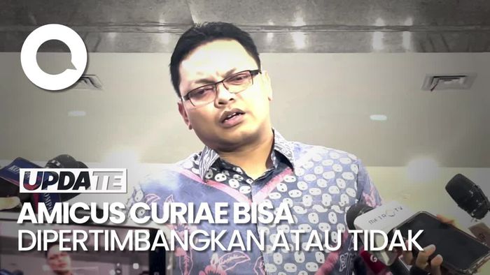 MK: Tak Ada Aturan Amicus Curiae Dibacakan di Sidang Sengketa Pilpres