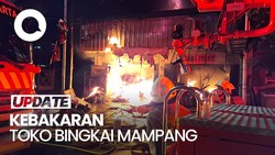 Fakta-fakta Kebakaran Toko Bingkai di Mampang yang Tewaskan 7 Orang