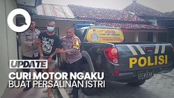 Detik-detik Maling Gagal di Klaten Tepergok Curi Motor-Dihajar Warga