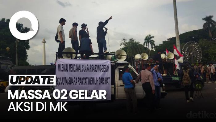 Massa 02 Tetap Gelar Aksi di MK Meski Dilarang Prabowo, Ini Kata Relawan