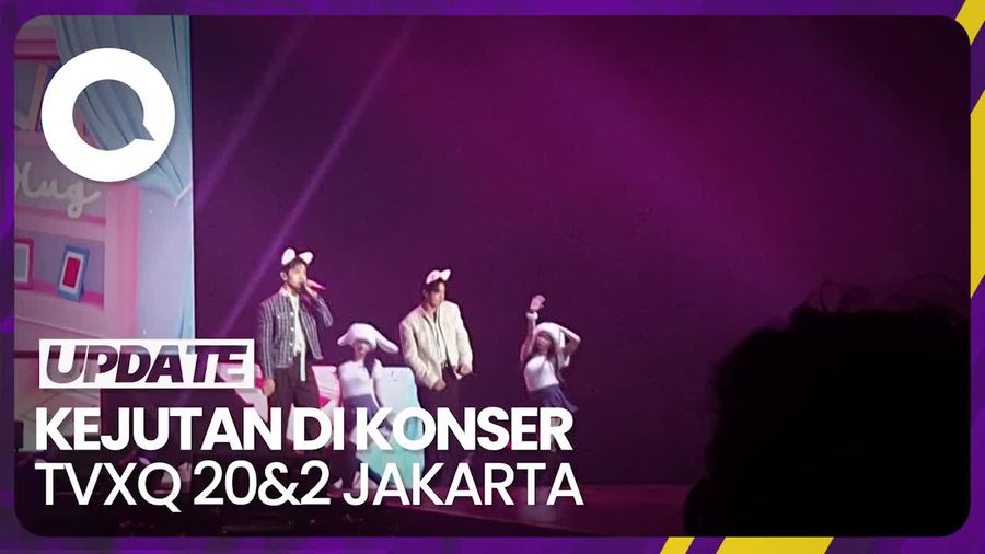 Konsep Foto Jadul di Konser TVXQ  20&2 Jakarta