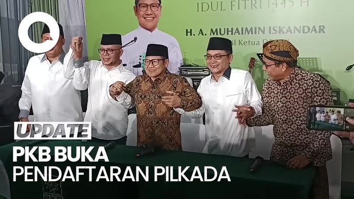 Cak Imin Resmi Buka Pendaftaran Pilkada Bagi Kader PKB dan Eksternal