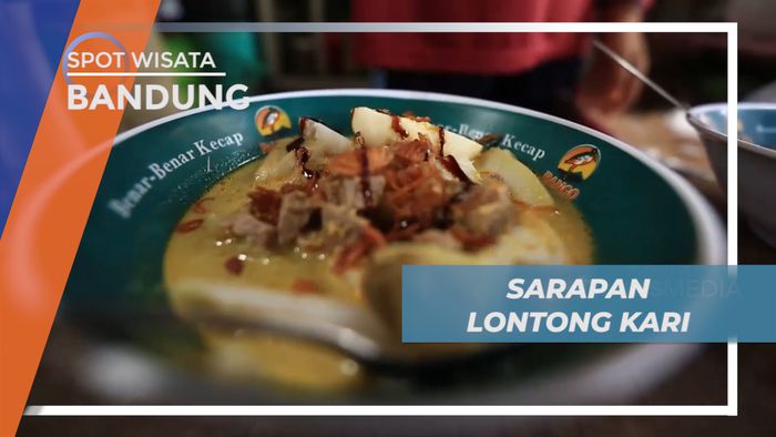 Berburu Menu Sarapan Pagi Tradisional Lontong Kari yang Memanjakan Lidah, Bandung