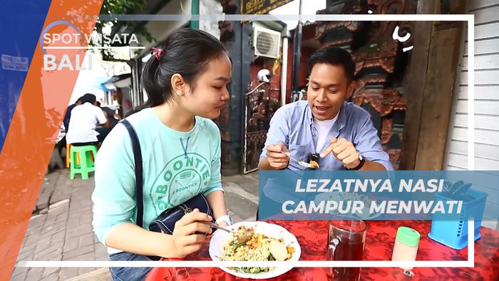 Menyantap Porsi Lengkap Sarapan Pagi Nasi Campur Khas Sanur, Bali
