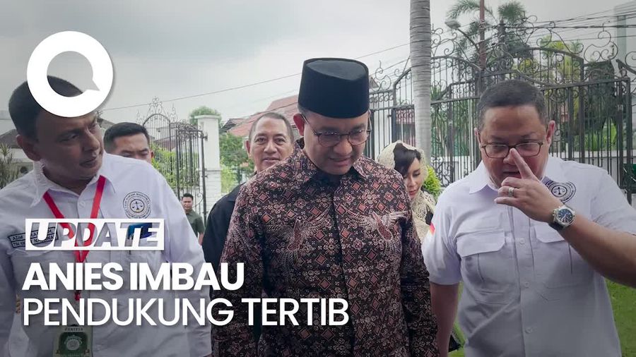 Jelang Putusan MK, Anies Imbau Pendukung Sampaikan Aspirasi dengan Tertib