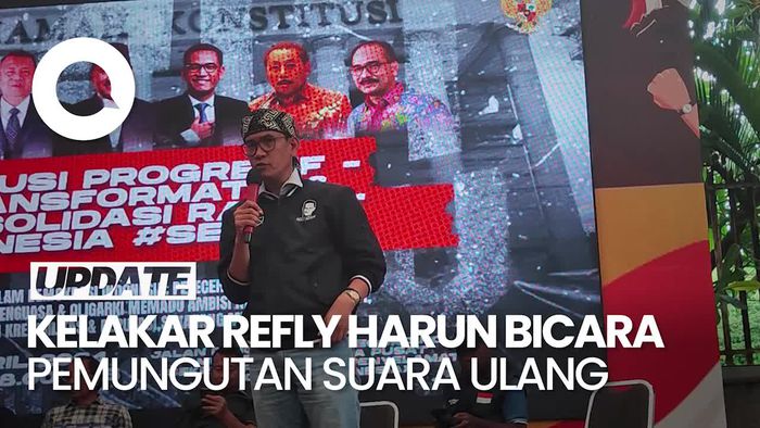 Refly Harun Bicara Jika Pemungutan Suara Ulang 01 dan 03: Kita Suit Saja