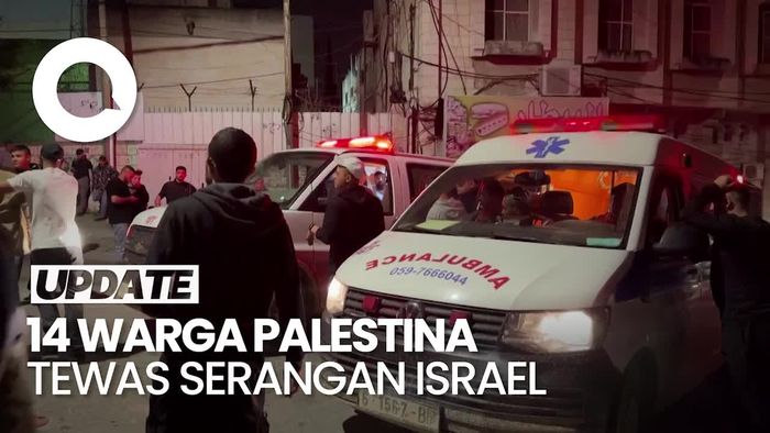Pasukan Israel Bunuh Belasan Warga Palestina di Tepi Barat