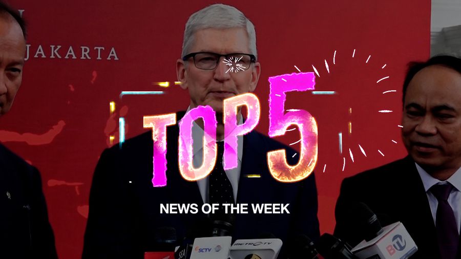 Top 5: Kunjungan Tim Cook ke Indonesia hingga Anak Isa Bajaj Alami Kekerasan