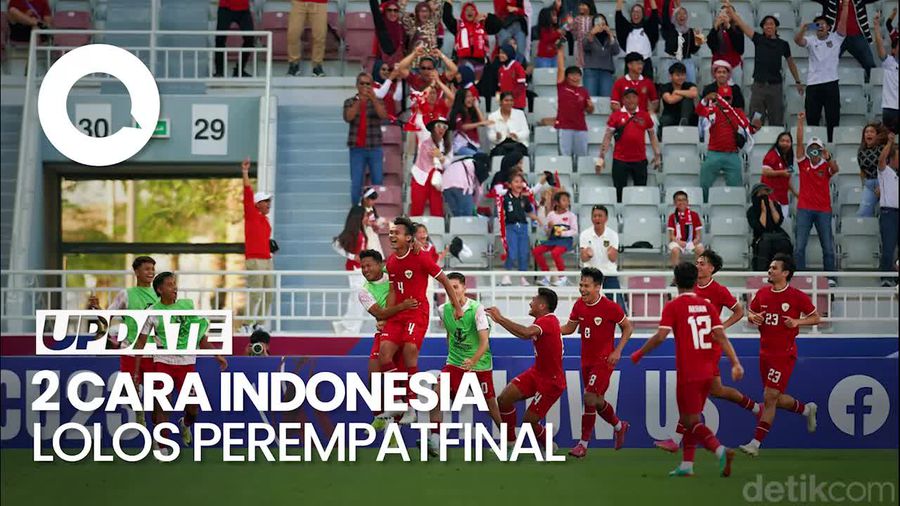 Skenario Indonesia Lolos ke Perempatfinal Piala Asia U-23