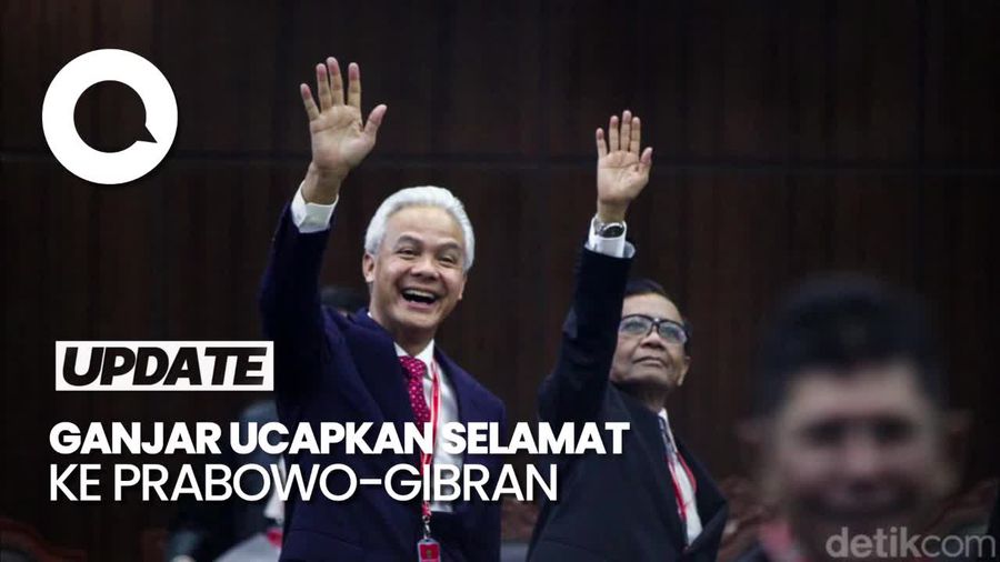 Terima Hasil Putusan MK, Ganjar: Selamat Bekerja untuk Pemenang