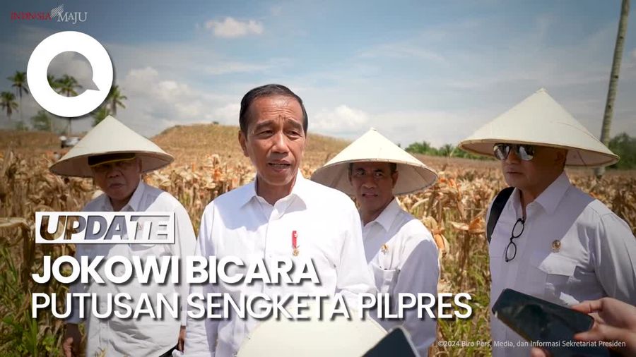 Jokowi soal Sidang Putusan Sengketa Pilpres: Wilayahnya MK