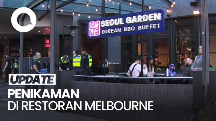 Seorang Pria Ditikam di Restoran Melbourne