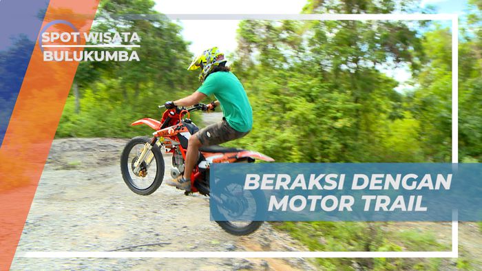 Menikmati Perjalanan Naik Motor Trail Menuju Puncak Pua Janggo, Bulukumba