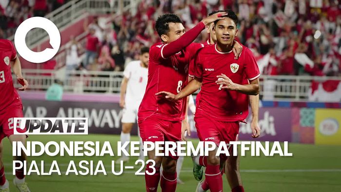 Marselino 2 Gol, Timnas Indonesia U-23 Libas Yordania 4-1
