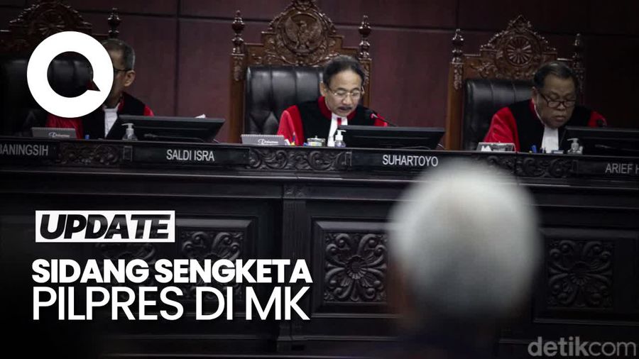 MK Juga Tolak Gugatan Sengketa Pilpres Ganjar-Mahfud