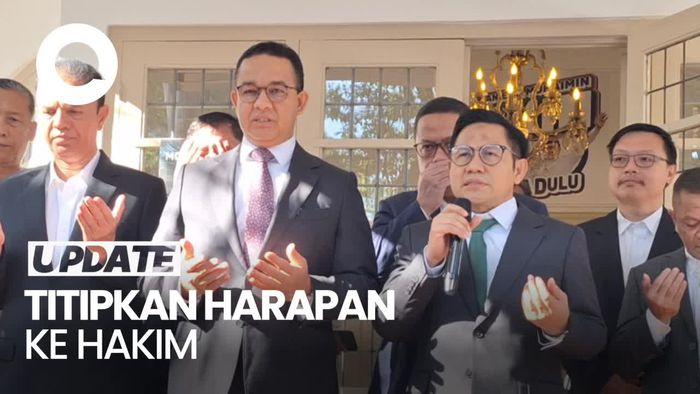 Kata Anies-Cak Imin Jelang Sidang Putusan Sengketa Pilpres di MK