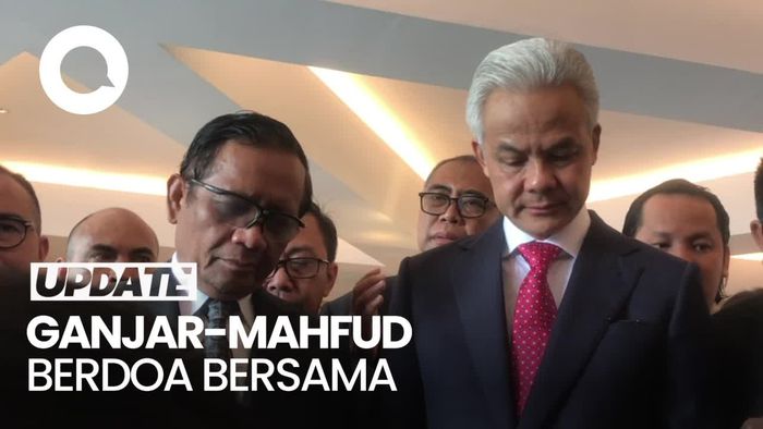 Doa Tim Ganjar-Mahfud Jelang Sidang Putusan Sengketa Pilpres