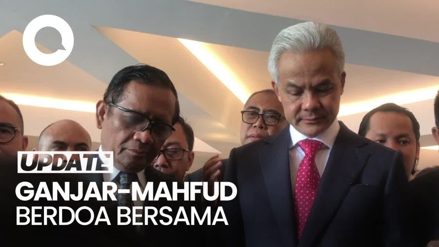 Doa Tim Ganjar-Mahfud Jelang Sidang Putusan Sengketa Pilpres