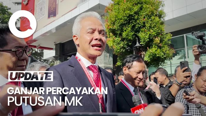 Tiba di MK, Ganjar: Saya Doakan Hakim Kuat