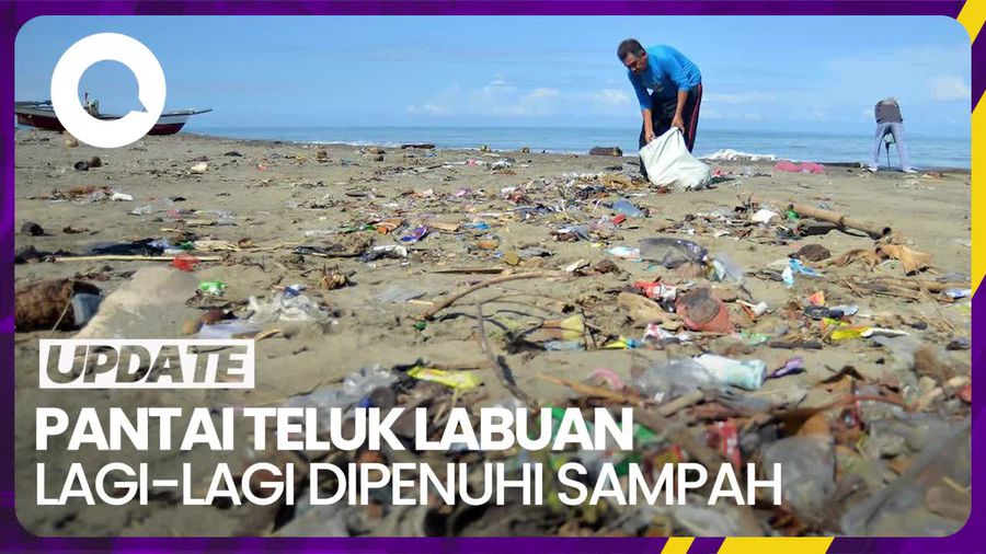 Reaksi Menparekraf soal Pantai Teluk Labuan yang Jadi Lautan Sampah