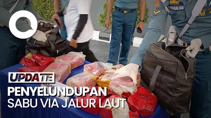 TNI AL Gagalkan Penyelundupan Sabu 19 Kg Asal Malaysia, 4 PMI Ditangkap