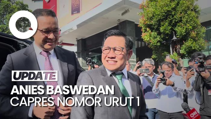Anies-Cak Imin Tiba di MK Jelang Putusan Sengketa Pilpres 2024