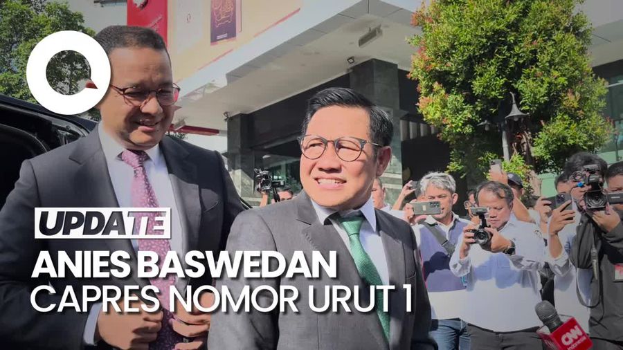 Anies-Cak Imin Tiba di MK Jelang Putusan Sengketa Pilpres 2024