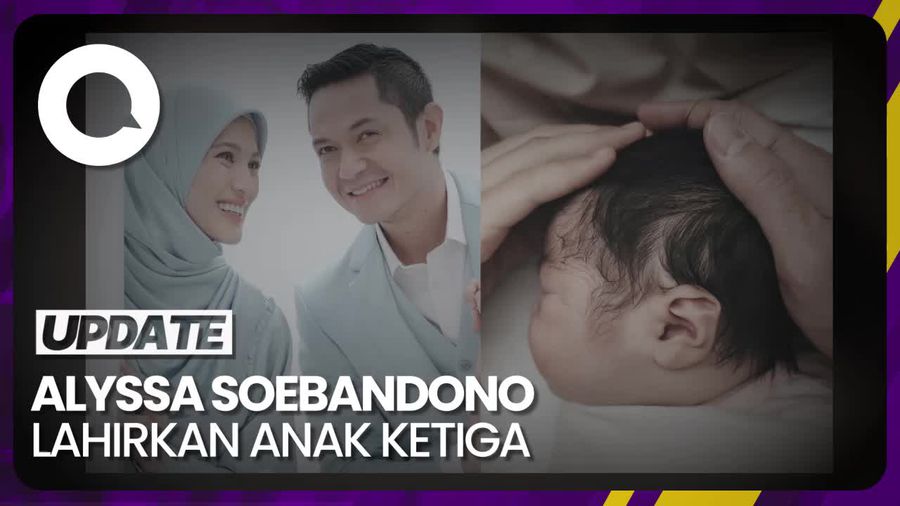 Potret Anak Ketiga Alyssa Soebandono dan Dude Harlino yang Baru Lahir