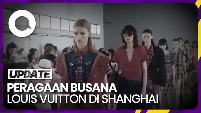 Louis Vuitton Gelar Peragaan Busana Voyager di Shanghai
