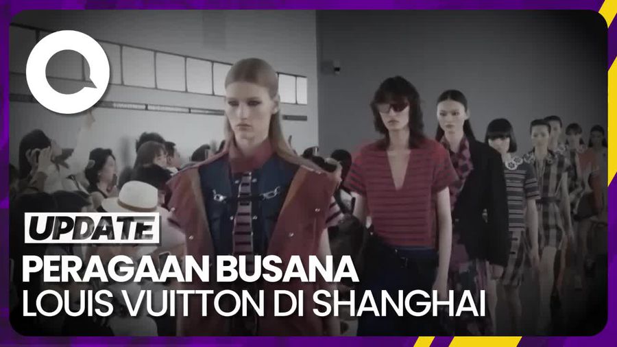 Louis Vuitton Gelar Peragaan Busana Voyager di Shanghai