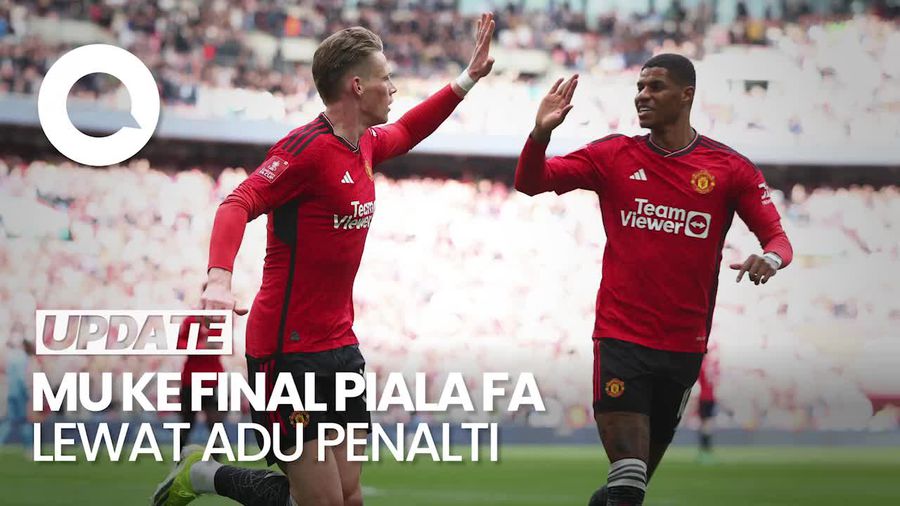 Susah Payah MU Lolos ke Final Piala FA