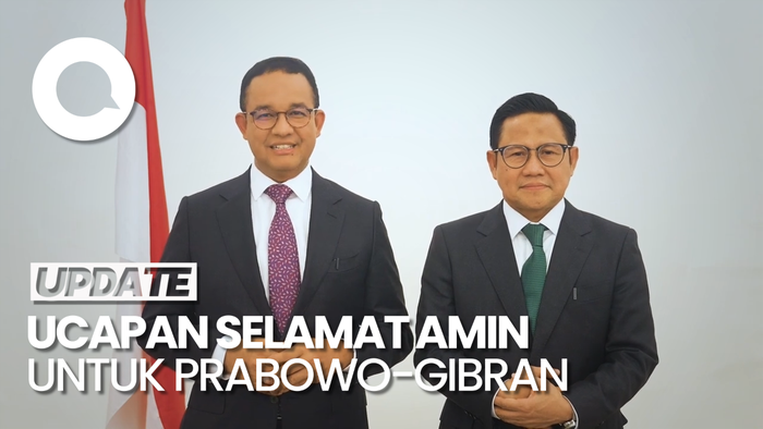 Anies: Selamat Pak Prabowo-Gibran, Selamat Menjalankan Amanat Konstitusi