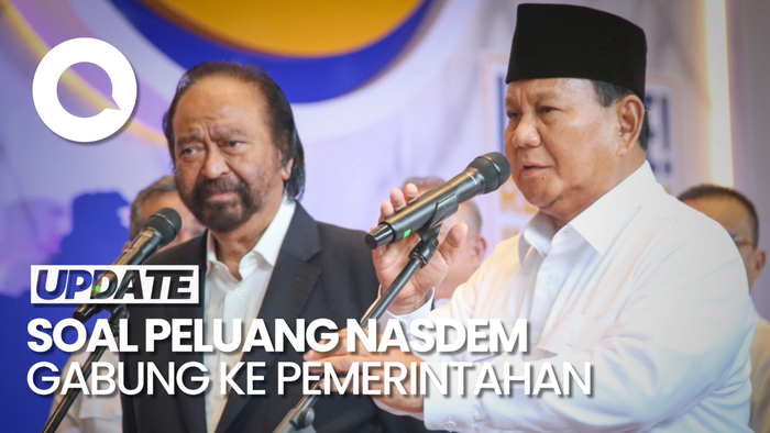 Ditanya soal Peluang Gabung Prabowo, Surya Paloh Bilang Begini