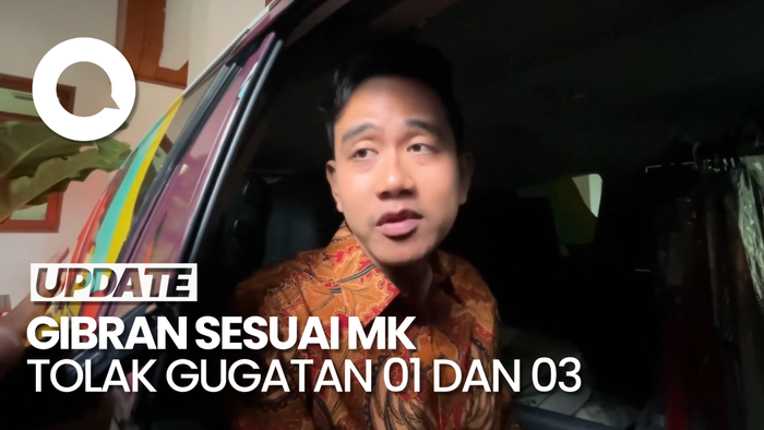 Gibran Seusai MK Tolak Gugatan Kubu 01 dan 03: Tunggu Arahan Pak Prabowo