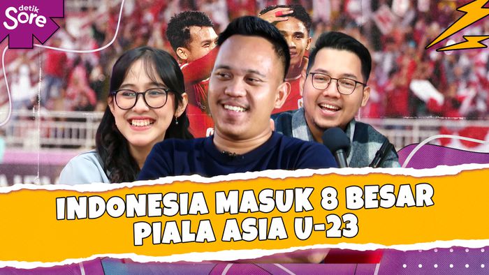 Indonesia Masuk 8 Besar Piala Asia U-23