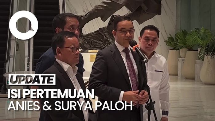 Anies ke Surya Paloh: Amanat yang Kemarin Diembankan Sudah Dijalankan