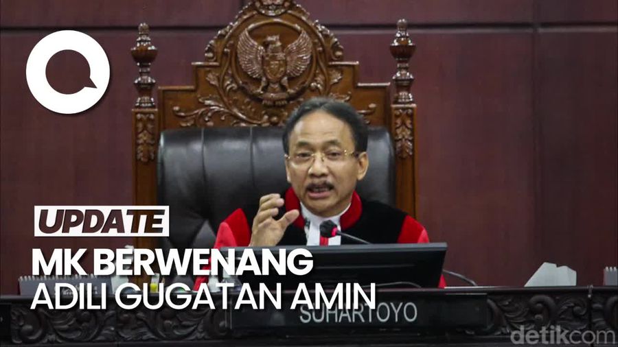 MK Nyatakan Berwenang Adili Gugatan AMIN, Sebut Eksepsi KPU-02 Tak Beralasan