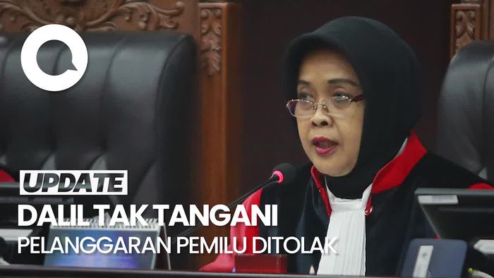 MK Tolak Dalil Kubu 01 soal Bawaslu Tak Tindaklanjuti Pelanggaran Pemilu