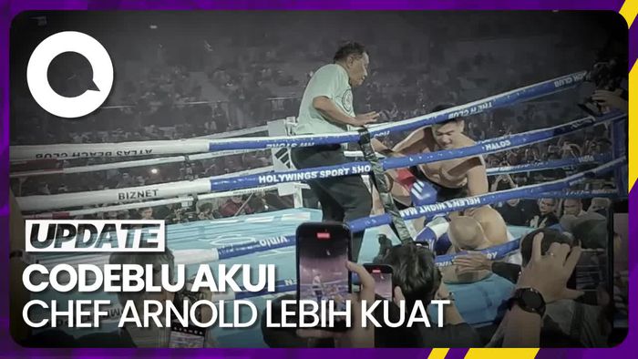 Codeblu Akui Chef Arnold Lebih Kuat Seusai Bertarung Tinju