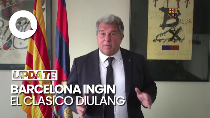Presiden Barcelona Minta El Clasico Diulang!