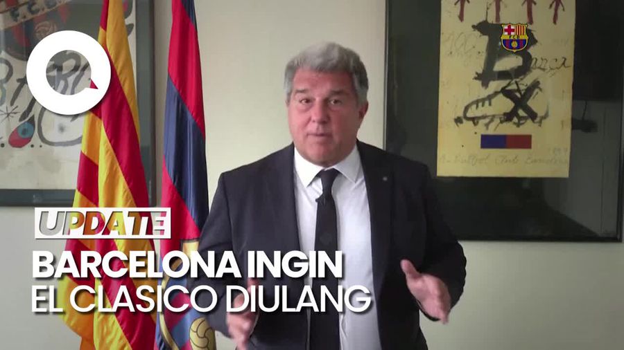 Presiden Barcelona Minta El Clasico Diulang!