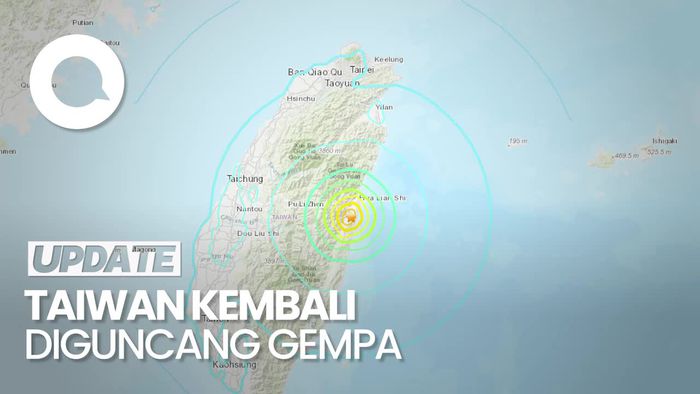 Gempa Kembali Terjadi di Taiwan, Kali Ini Berkekuatan M 6,0