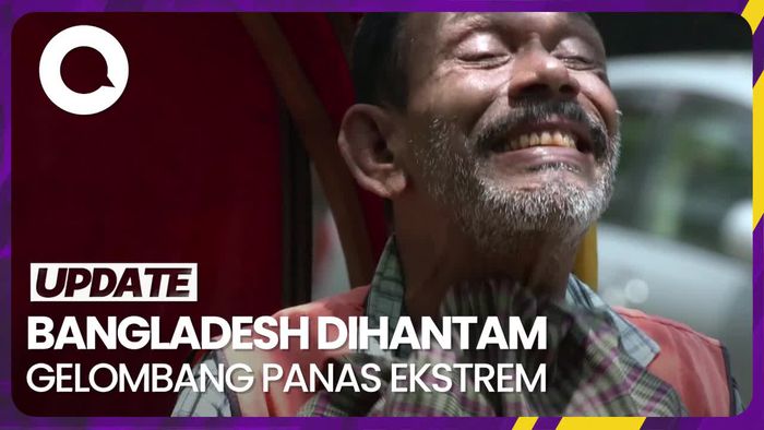 Potret Warga Bangladesh yang Tetap Bekerja Meski Dihantam Suhu Ekstrem