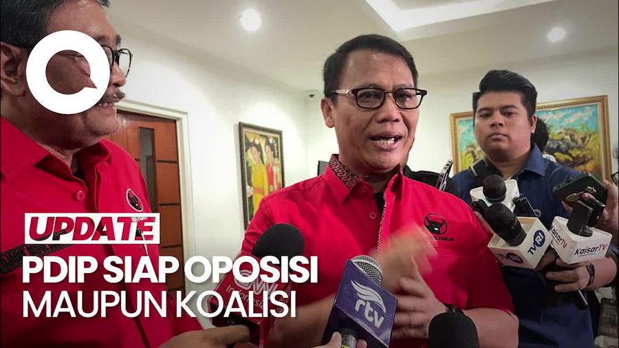 PDIP Nyatakan Siap Oposisi Maupun Koalisi: Apa Pun Keputusan Megawati